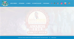 Desktop Screenshot of parcoacquaticocavour.it